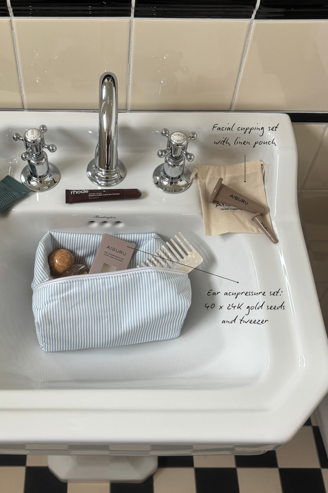 The Healing Season Set – Facial Cupping + Ear Acupressure