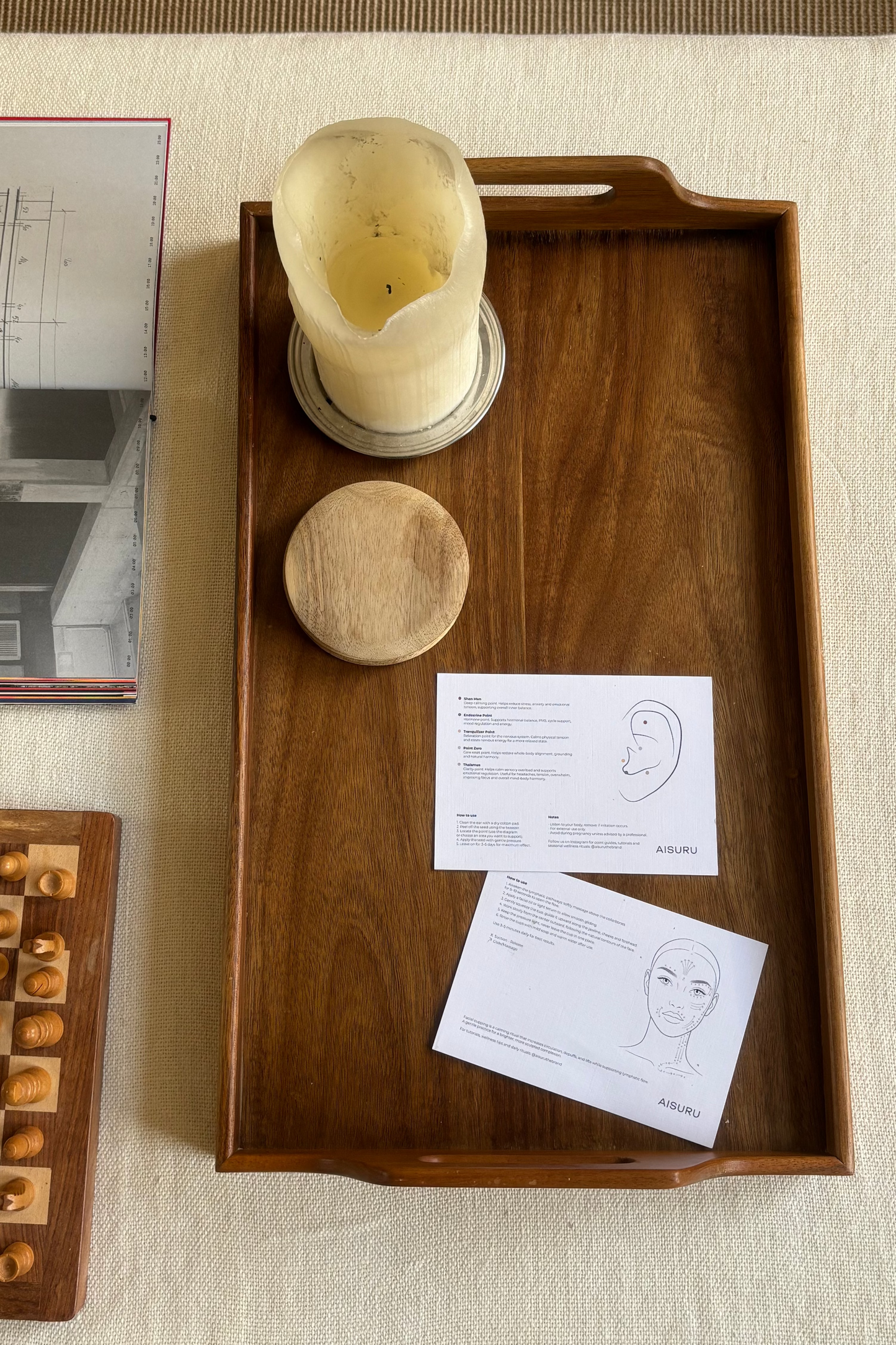 The Healing Season Set – Facial Cupping + Ear Acupressure